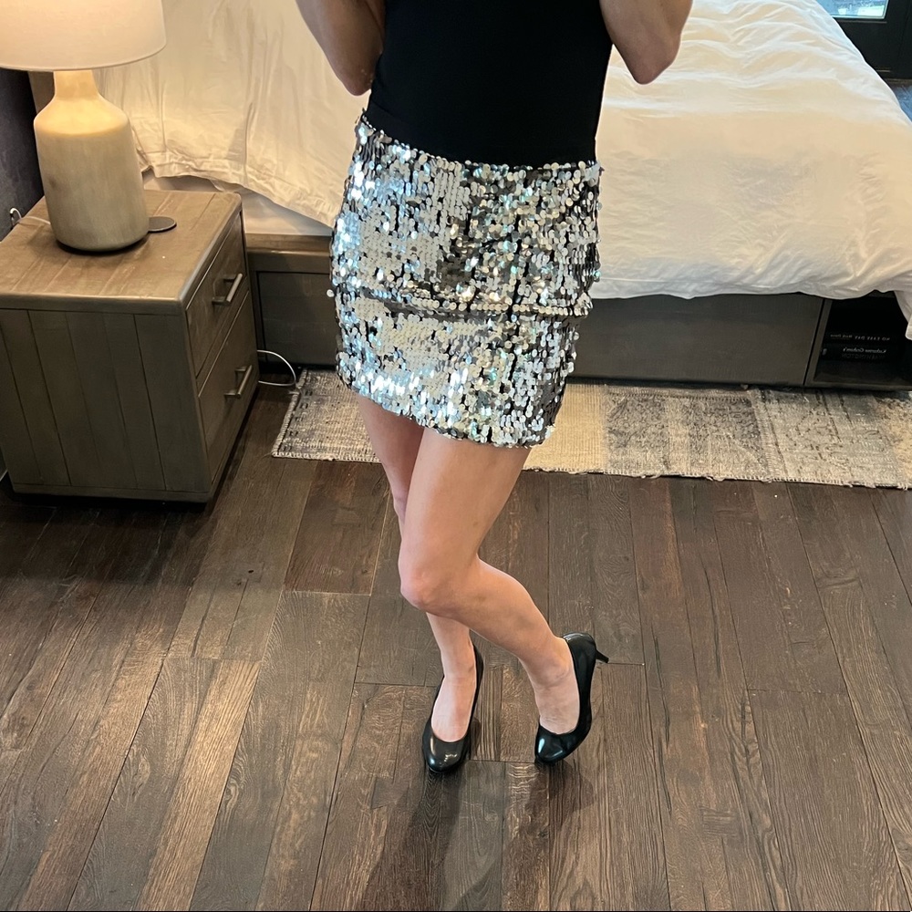 Sequin skirt